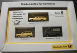 Brekina Serie 008  -  Modellautos für Sammler - Deutsche Post