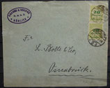 DR 0328 A  MEF Brief 20 Milliarden  -   24.11.1923 TS Görlitz -> Osnabrück