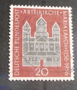 Bund 0238 20 Pf 800 Jahre Abteikirche Maria Laach  -  gestempelt - Druckzufall