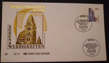 Bund 1811  FDC    640 Pf  SWK   mit  Bogenmarke