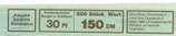 Bund 0914  30 Pf   Banderole  von    500er Rolle  Type VI