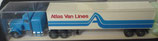 Wiking  527 US Zugmaschine Container-Sattelzug  40 ft  Atlas Van Lines  Peterbilt