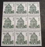 Berlin 0248 70 Pf    BT09  3x3    **
