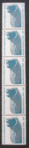 Berlin 0863     5 Pf   SWK   RM  R05   5er-Streifen
