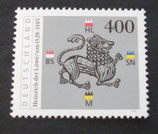 Bund 1805 400 Pf  800. TT Heinrich des Löwens **