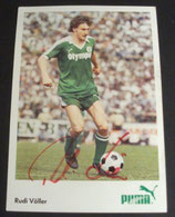 Autogramm Rudi Völler