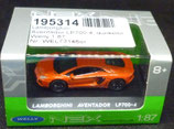 Welly Nex  Lamborghini Aventador LP 700-4  dunkelorange