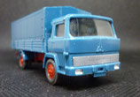 Wiking  423   Magirus  100 D7     azurblau  -  azurblauer Plane
