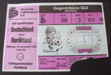 Fußball EM Qualifikation 1983  - Eintrittskarte - Deutschland-Nordirland
