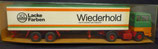 Wiking 540  Ford LKW  - ICI Lacke Farben Wiederhold  mit falscher Zugmaschine