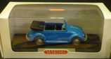 Wiking 762 02   Käfer Cabrio hellblau   1:40