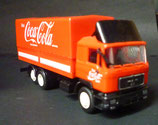 herpa Hängerzug   Werbemodell Coca-Cola  - aus dem Gebrauch