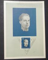 DDR 0755  25 + 10 Pf  Gustl Sandtner  1893-1944 - Antifaschist