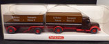 Wiking 855  Magirus Sirius 7500  Hängerzug B. Weber