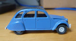 Wiking 809 04  Citroen Ente 2 CV  blau  mit Faltdach