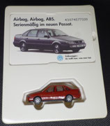 VW 026a Passat rotbraun-  mit Telefonkarte