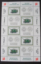 Austria - Kleinbogen   Tag der Briefmarke 2001 **