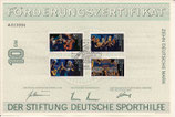 DSH Förderungszertifikat - 1988    10 DM  Berlin
