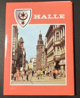 AK Halle  -  Ansichten Set Kleinformat ca. A8