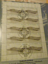 Bund 2527 Kleinbogen auf Pappe ex Numisblatt