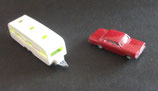 Wiking Spur N - Chevrolet Malibu mit Anhänger II. Wahl