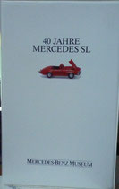 Wiking MB 58  - 40 Jahre Mercedes SL - in Videohülle  - Set  (Werbemodelle)