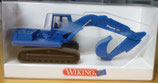 Wiking  660 Raupenbagger  Pouw  - blau