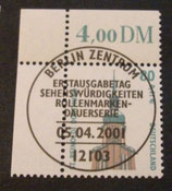 Bund 2177 SWK  80 Pf / 0,41 €  DoNo   RMvB  VSST