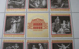 Austria 1294ff  Kleinbogen Block  100 Jahre Wiener Staatsoper