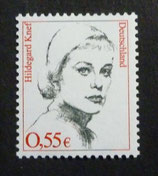 Bund 2296 Hildegard Knef 0,55 Euro  **