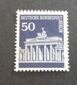 Berlin  289  R01    50 Pf Brandenburger Tor  mit Nummer  **