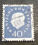 Bund 0305   40 Pf   Heuss III   gestempelt