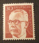 Bund 0638 Heinemann  30 Pf