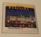Bund 2821   55  ct    20 Jahre Deutsche Einheit  **
