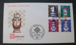 Bund 0742ff  FDC  Schachfiguren
