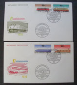 Bund 836ff  FDC  Lokomotiven