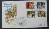 Bund 408ff  FDC  Märchen Der Wolf und die sieben Geißlein