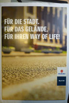 Suzuki Modelle 2016  -  Verkaufsprospekt