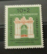 Bund 0171  IFRABA  1953 10 +2 Pf   **