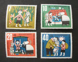 Bund 0369ff Wohlfahrtsmarken 1961   -  Hänsel und Gretel
