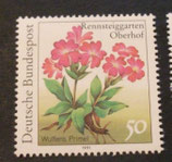 Bund 1506  Rennsteiggarten Oberhof  50 Pf  **