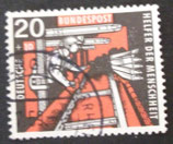 Bund 0272  20 +10 Pf   Wohlfahrt  1957