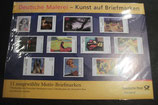 Briefmarken Kollektion   Deutsche Malerei - Kunst auf Briefmarken