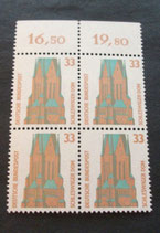 Bund 1399 33 Pf  VB OR  Sehenswürdigkeiten   **