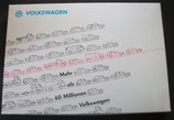 VW 005b   Set 50 Millionen Volkswagen    - 10 Wiking Modelle