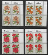 Bund 1150ff  Blumen - Für die Wohlfahrtspflege 1982  **