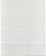 Albenblätter aus dem Gebrauch   -  nahe A5  - transparent