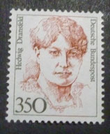 Bund 1393 Hedwig Dransfeld 350 Pf   **