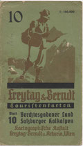Salzburger Kalkalpen - Berchtesgadener Land  1: 100 000    (Vintage)