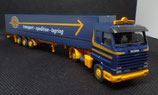 Wiking 518  Scania 143 M Streamline   Pritschensattelzug   ASG - Spedition    - ohne Windleitbleche